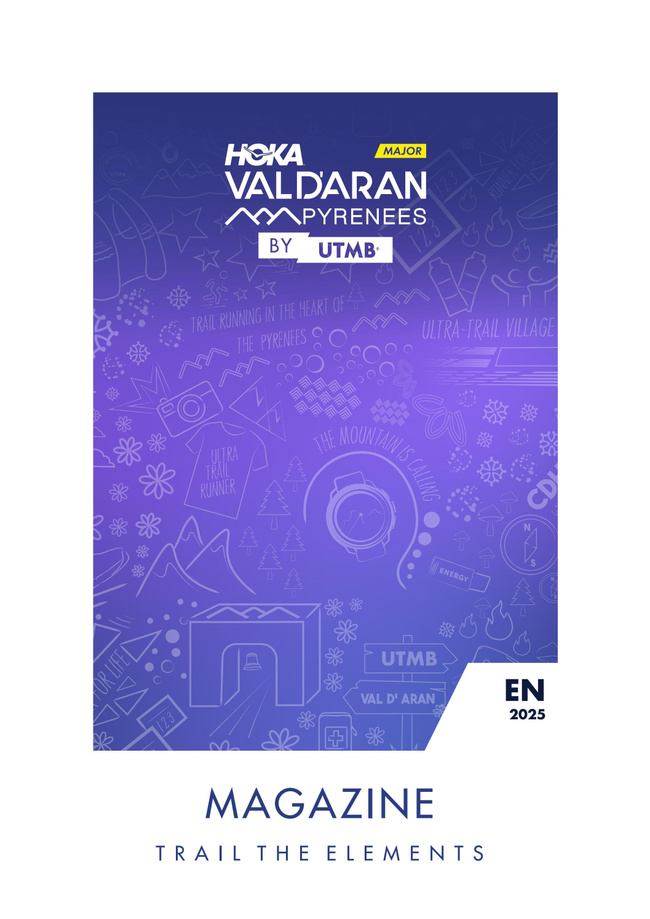 UTMB Trail The Elements 2025 Catalog Cover