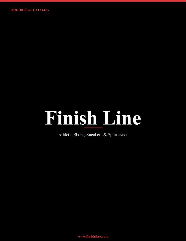 Finish Line 2026 Catalog Catalog Cover
