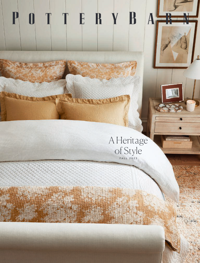 Pottery Barn Dorm Catalog Cover