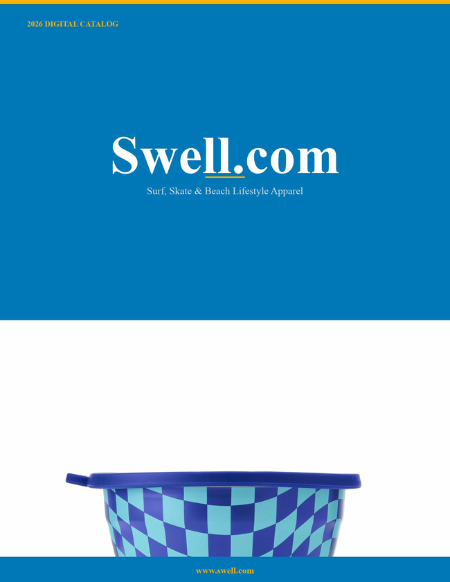 Swell.com 2026 Catalog Catalog Cover
