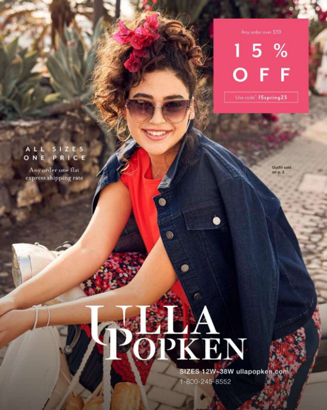Ulla Popken Catalog Cover