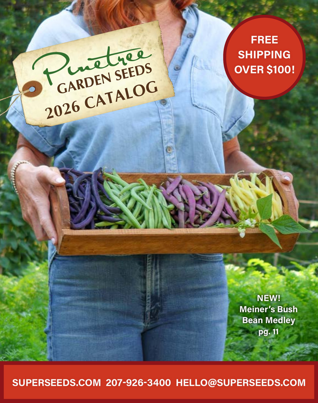 Pinetree Garden Seeds 2026 Catalog Catalog Cover