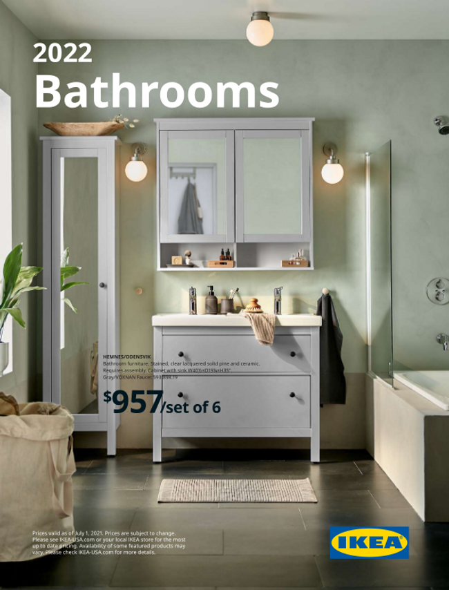 Ikea Bathrooms Catalog Cover