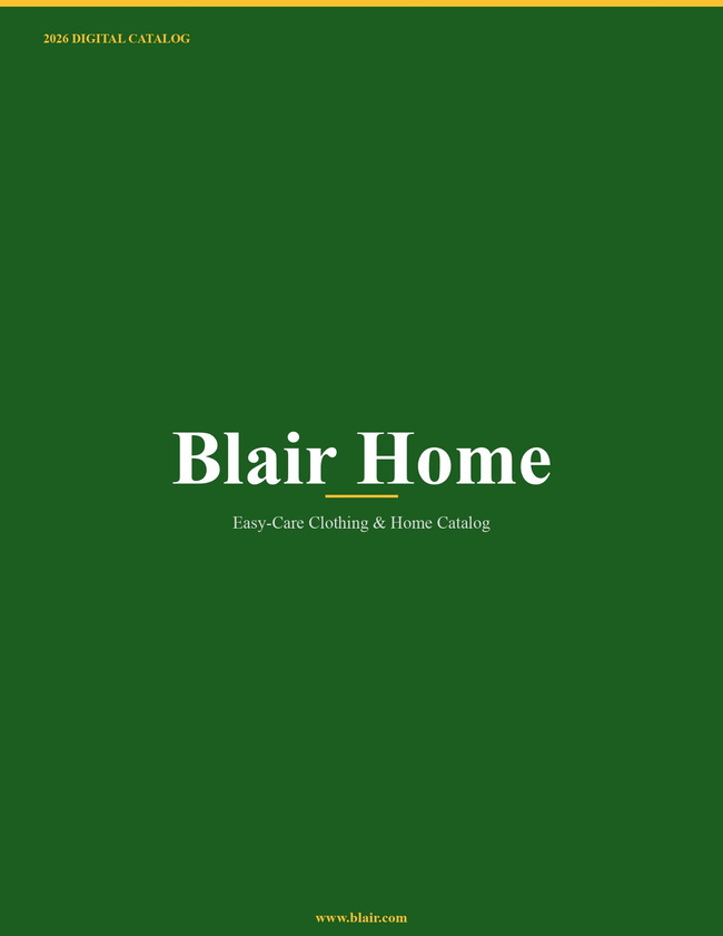 Blair Home 2026 Catalog Catalog Cover