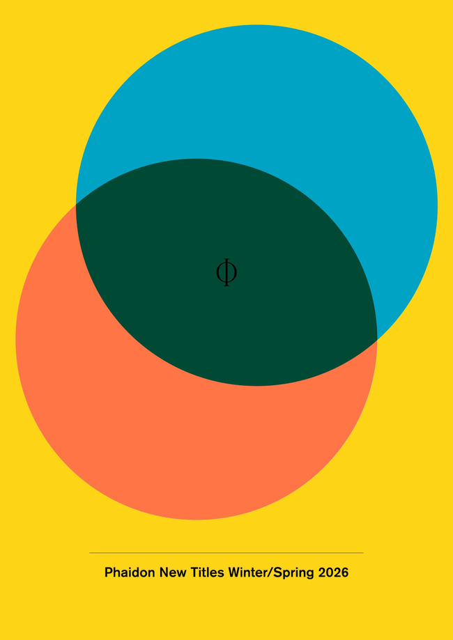 Phaidon Spring 2026 Catalog Catalog Cover
