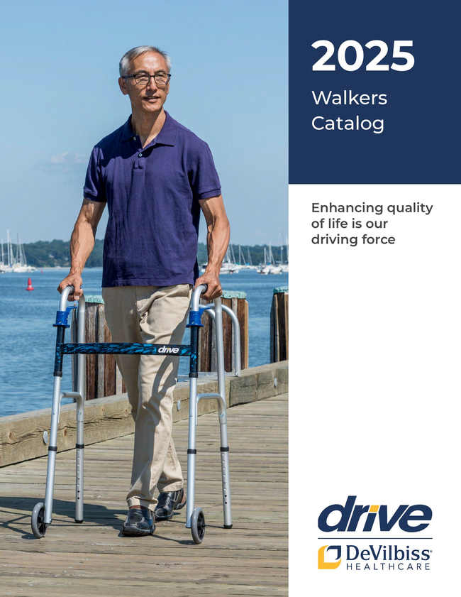 Drive Medical Walkers 2025 Catalog Catalog Cover