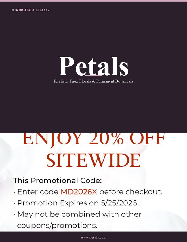 Petals 2026 Catalog Catalog Cover