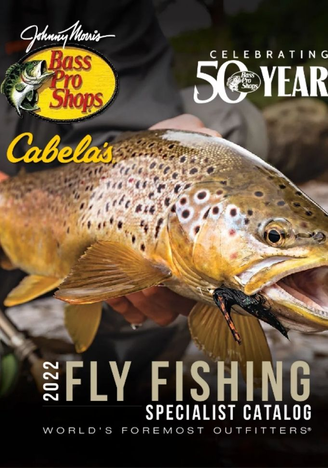 Cabela's Fly Fishing Catalog Cover