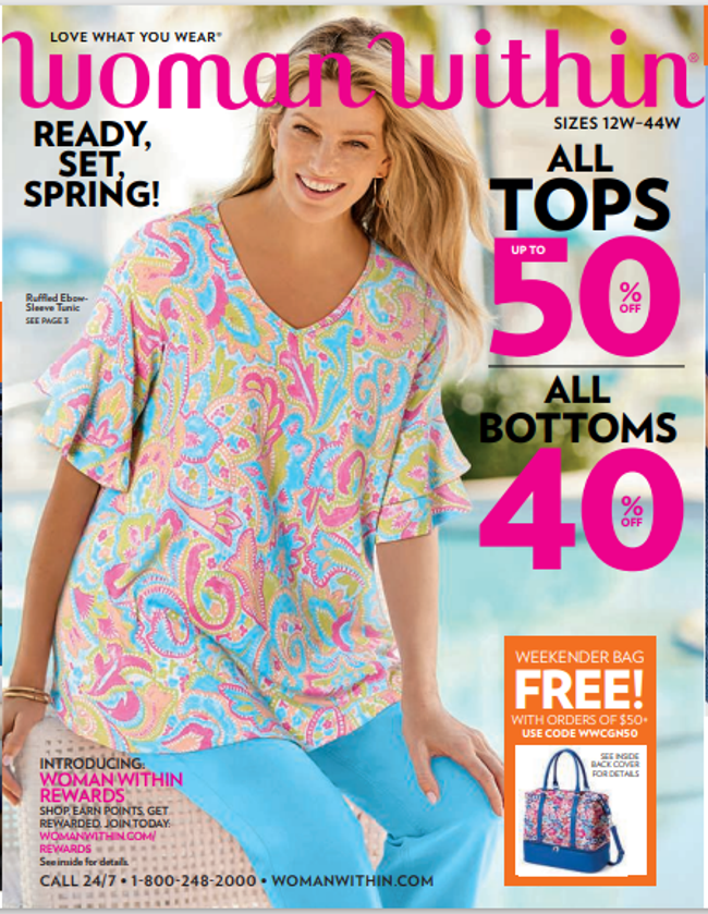 Woman Within - Full Beauty Brands Catalog Cover