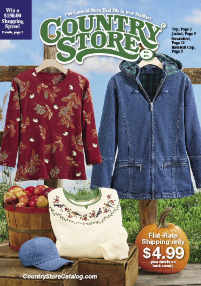 Country Store Catalog Cover