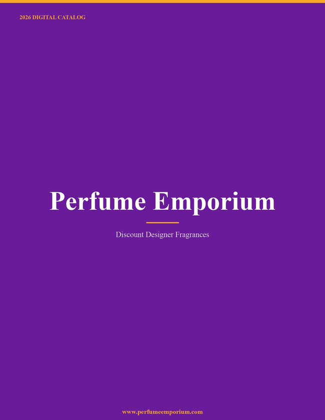 Perfume Emporium 2026 Catalog Catalog Cover