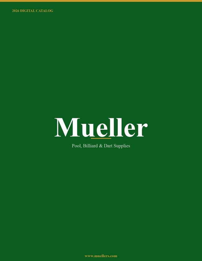 Mueller 2026 Catalog Catalog Cover