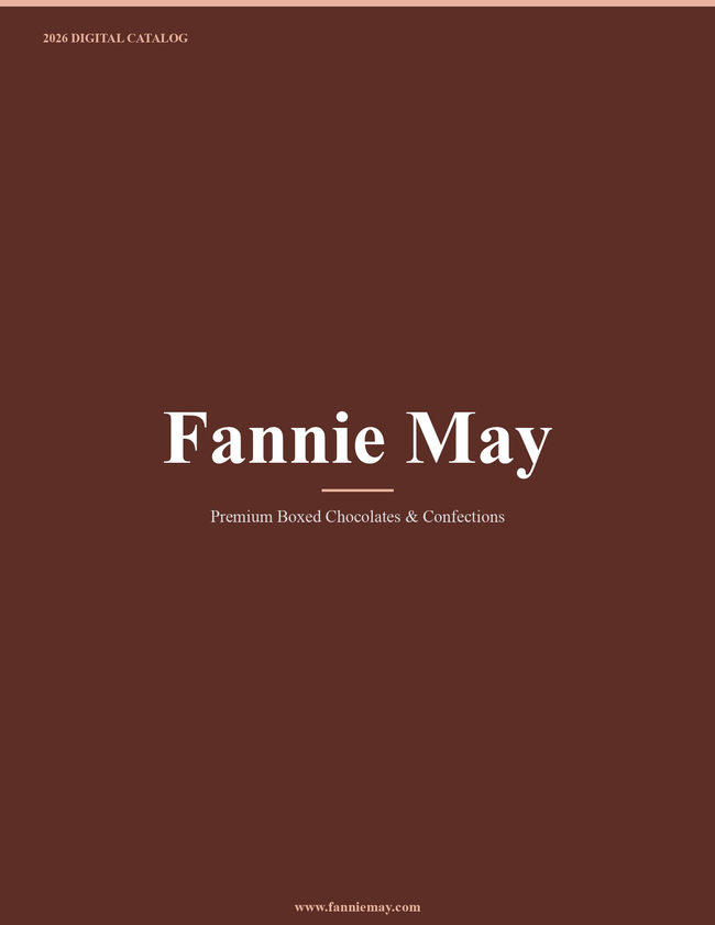 Fannie May 2026 Catalog Catalog Cover
