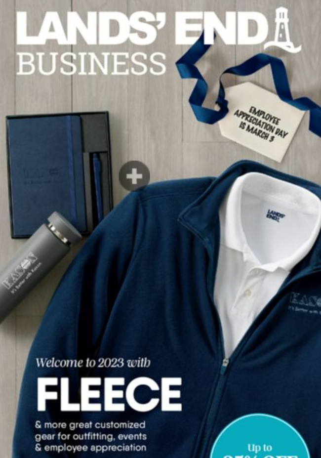 Lands' End Business Catalog Cover