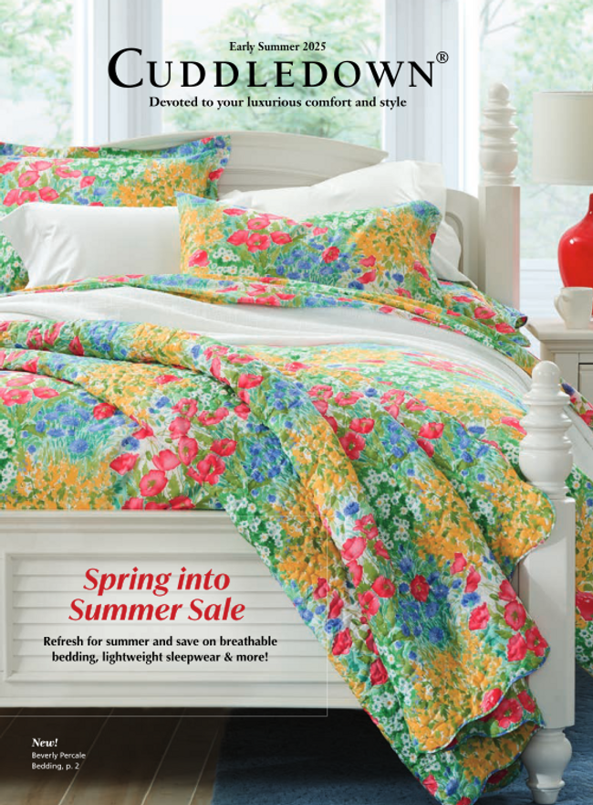 Cuddledown Catalog Cover