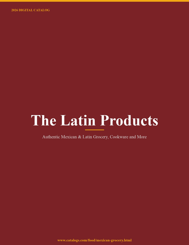 The Latin Products 2026 Catalog Catalog Cover
