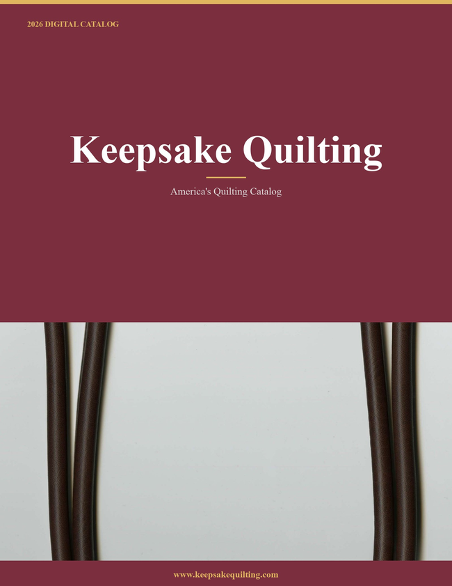 Keepsake Quilting 2026 Catalog Catalog Cover