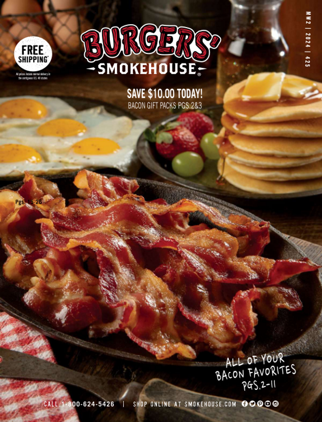 Burgers' Smokehouse Catalog Cover