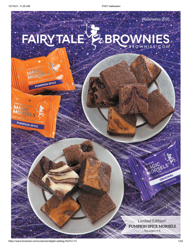 Fairytale Brownies Catalog Cover