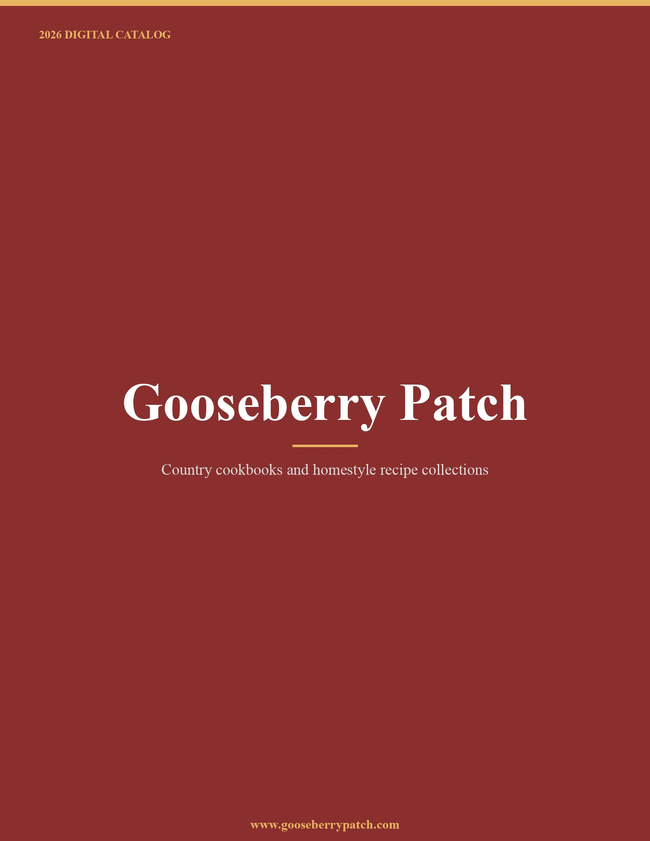 Gooseberry Patch 2026 Catalog Catalog Cover