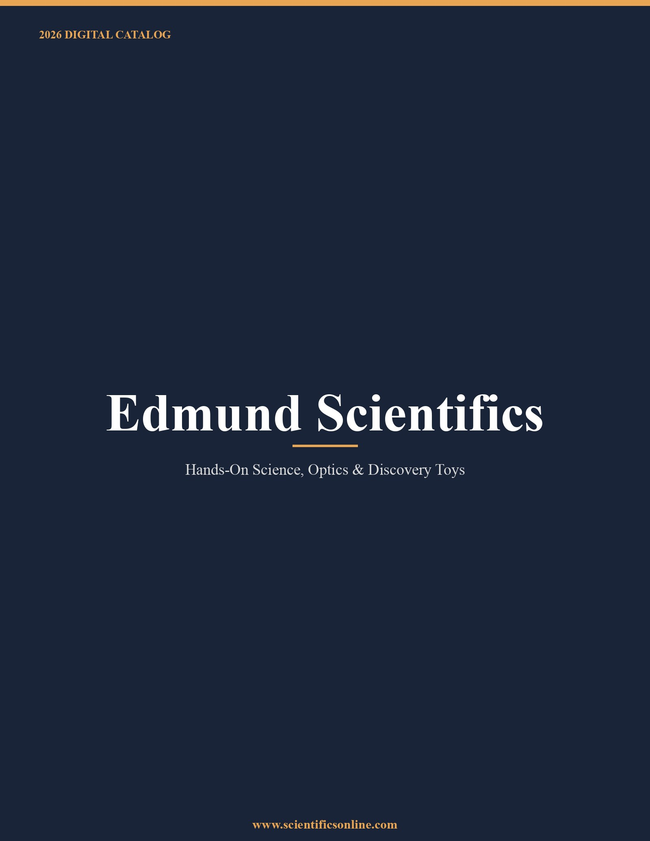 Edmund Scientifics 2026 Catalog Catalog Cover