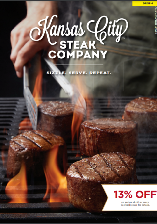 Kansas City Steak Catalog Cover