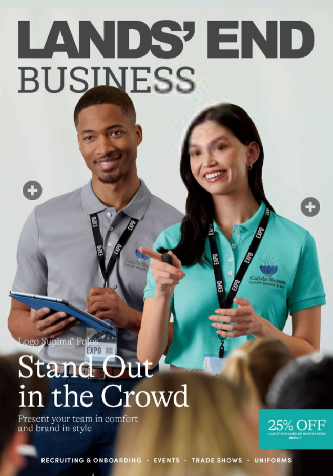 Lands' End Business Catalog Cover