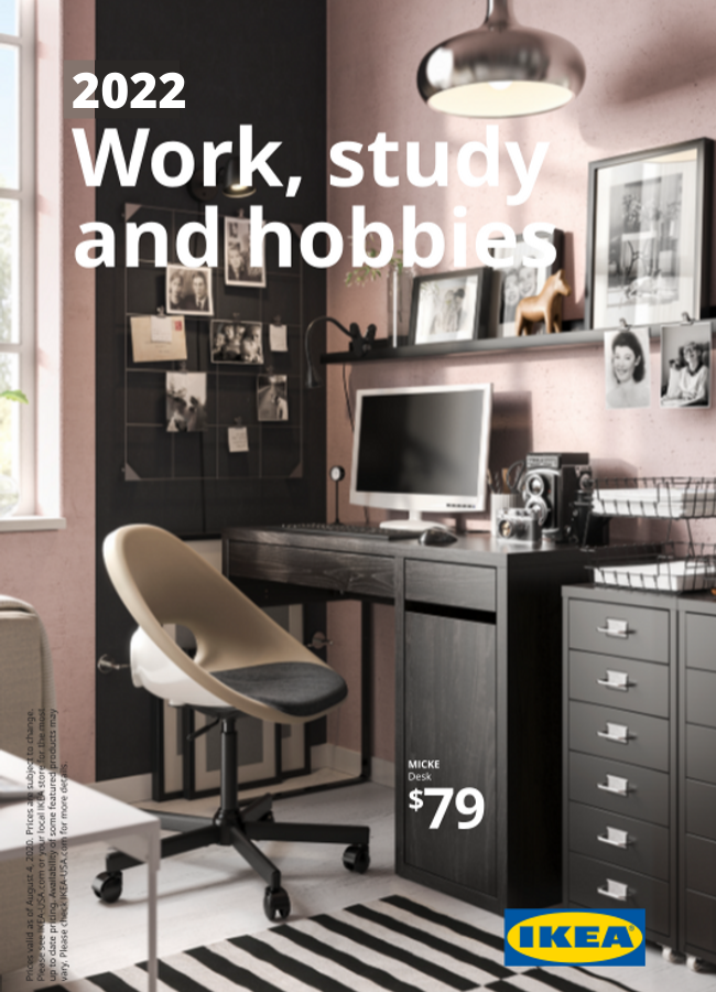 Ikea Work, Study and Hobbies Catalog Cover