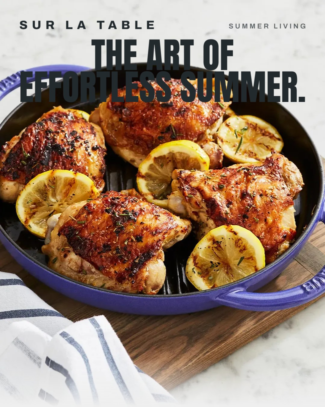 Summer Entertaining Catalog Cover
