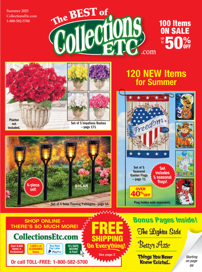 Collections Etc. Catalog Cover