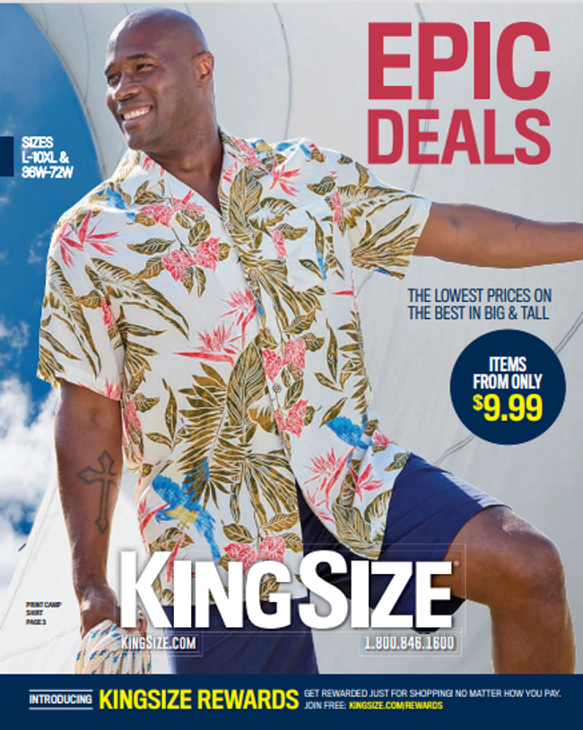 King Size - Full Beauty Brands Catalog Cover