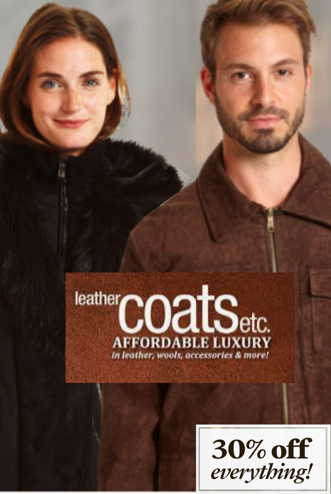 Leather Coats Catalog Cover