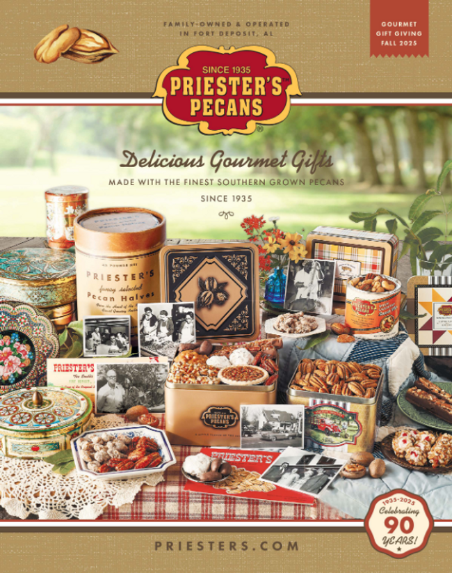 Priester's Pecans Catalog Cover