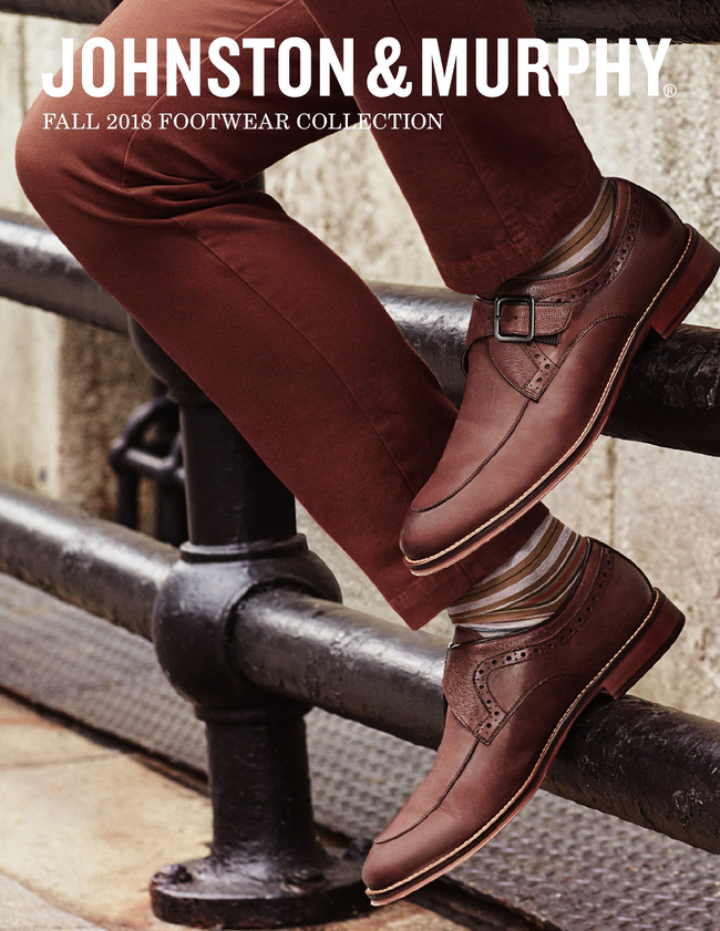 Johnston & Murphy Men's Catalog Catalog Cover
