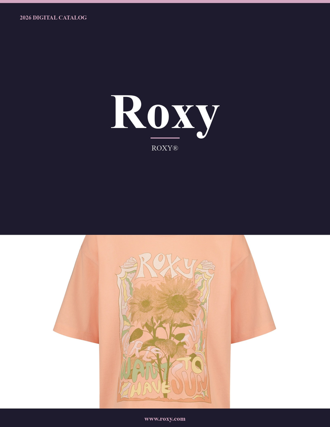 Roxy 2026 Catalog Catalog Cover