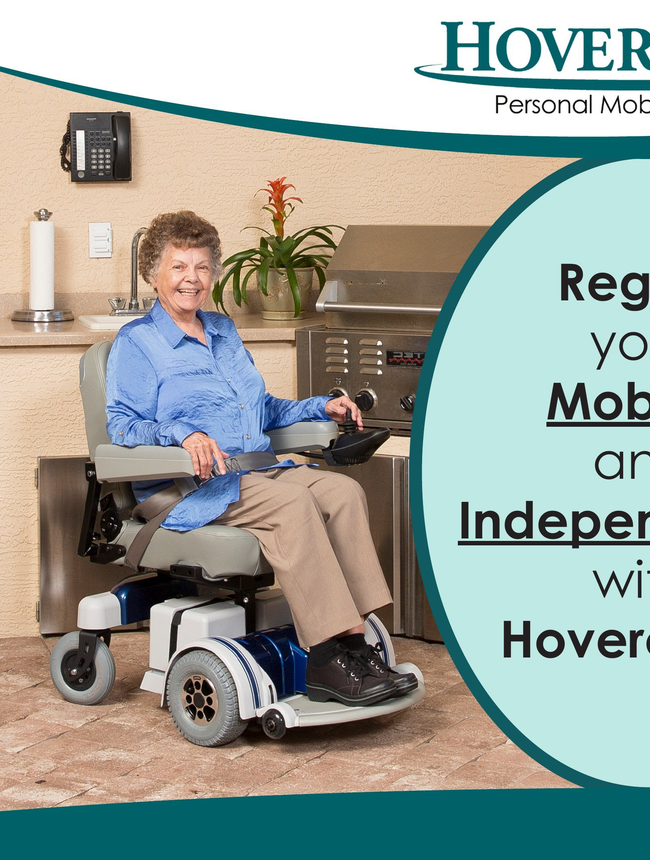 Hoveround Power Chair & Mobility Scooter Catalog Catalog Cover