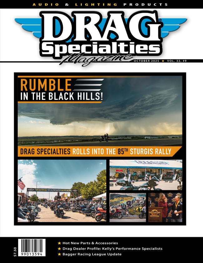 Drag Specialties October 2025 Catalog Magazine Catalog Cover