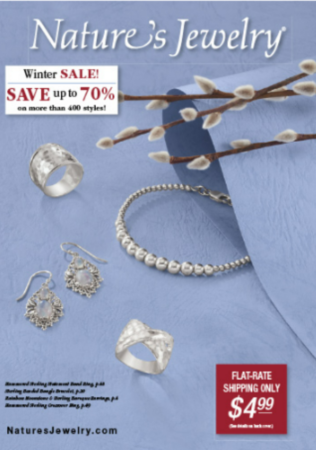Nature's Jewelry Catalog Cover