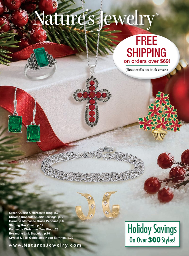 Nature's Jewelry Catalog Cover