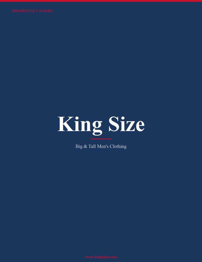 King Size 2026 Catalog Catalog Cover