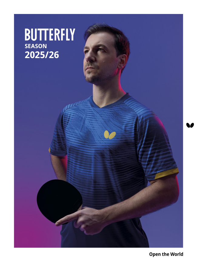 Butterfly Table Tennis 2025/26 Season Catalog Catalog Cover