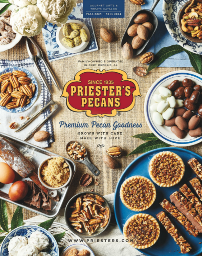 Priester's Pecans Catalog Cover