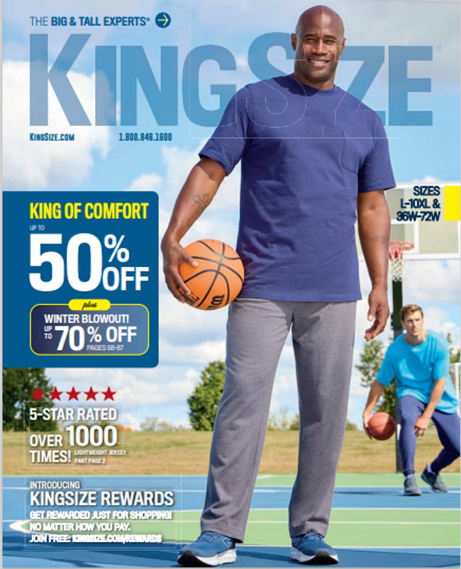 King Size - Full Beauty Brands Catalog Cover