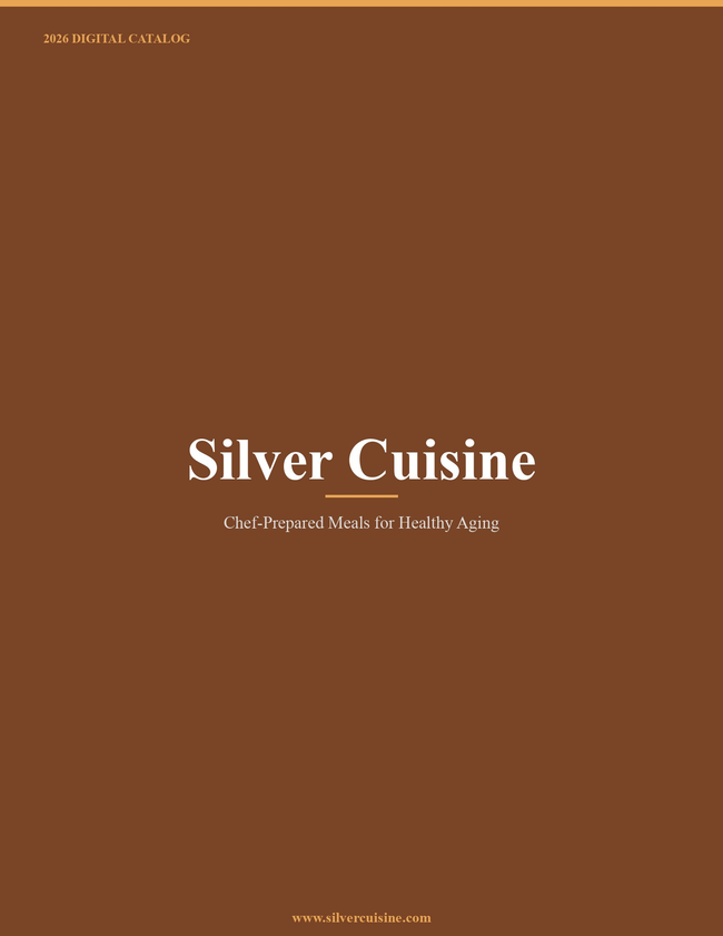 Silver Cuisine 2026 Catalog Cover