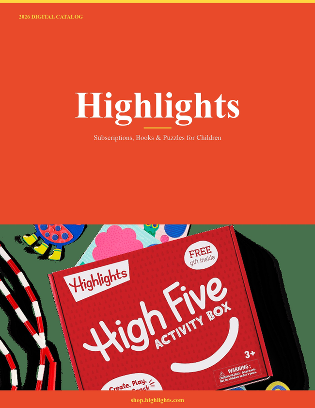 Highlights 2026 Catalog Catalog Cover