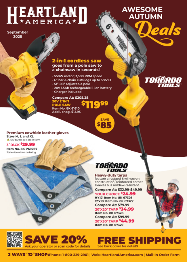 Heartland America Catalog Cover