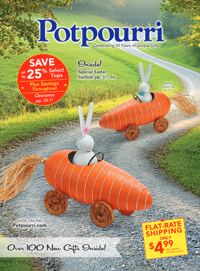 Potpourri Catalog Cover