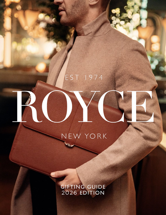 ROYCE New York 2026 Gifting Guide Catalog Cover