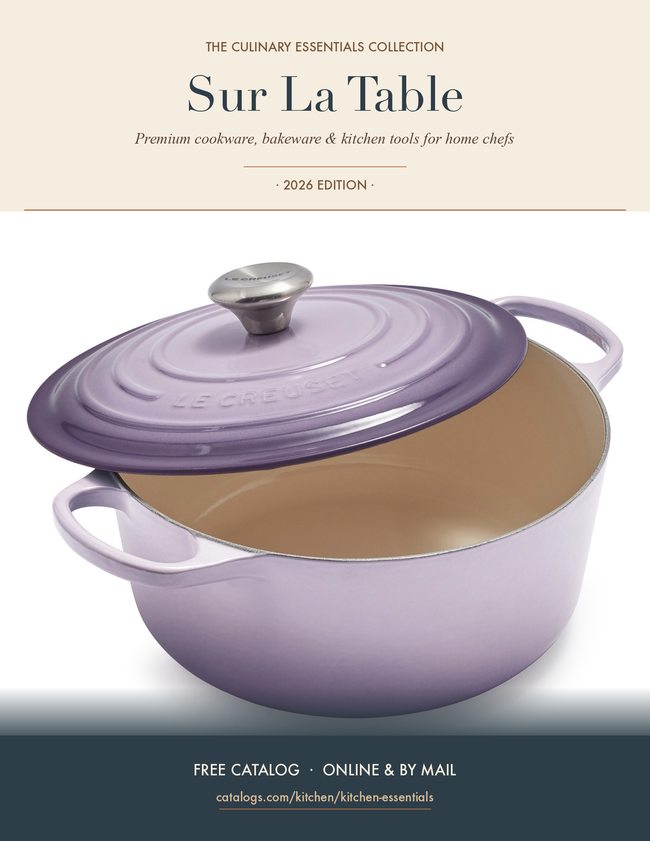 Sur La Table Catalog Catalog Cover