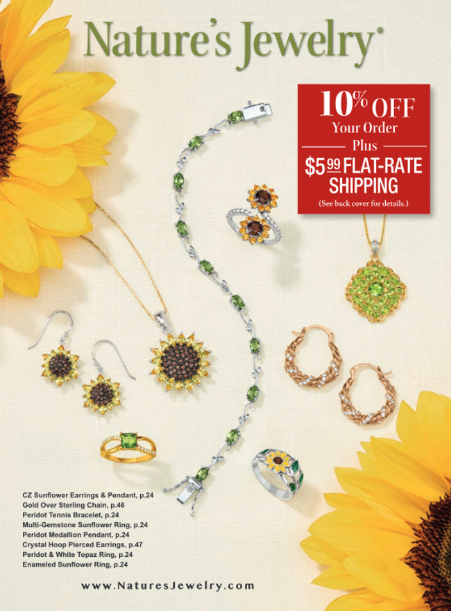 Nature's Jewelry Catalog Cover